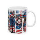 Patriotic Coffee Mug – 4th of July Celebration Cup | Independence Day Mug – Red White & Blue Design | USA Flag Mug – Patriotic Ceramic Coffee Cup | Stars and Stripes Mug – July 4th Drinkware | American Pride Mug – Holiday Coffee Cup | 4th of July Coffee Mug – USA Celebration Style | Freedom Mug – Patriotic Gift for America Lovers | Red White Blue Mug – Independence Day Decor | American Spirit Mug – Festive July 4th Cup | Patriotic Drinkware – Ceramic Mug for Celebrations |