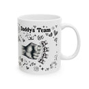 A floral touch for the best dad ever | Warm his heart with every sip | Elegant mug for a loving father | Dad’s daily dose of love | Perfect blend of style and sentiment | A Father’s Day gift he’ll treasure | Make his coffee moments special | Celebrate Dad with floral charm | Thoughtful and beautiful, just like Dad | A unique mug for a one-of-a-kind dad