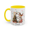 Festive Reindeer Accent Coffee Mug for Holiday Cheer, Christmas Gift, Winter Decor, Hot Cocoa Mug, Cozy Home Essentials