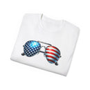 Patriotic Sunglasses Tee – Unisex 4th of July Shirt | American Flag Shades T-Shirt – Independence Day Style | Red White & Cool Tee – USA Sunglasses Graphic Shirt | 4th of July T-Shirt – Patriotic Sunglasses Design | Unisex USA Tee – Stars and Stripes Sunglasses | Freedom Shades Tee – Ultra Cotton Patriotic Shirt | Cool American Tee – Sunglasses and Flag Vibe | Independence Day Shirt – Bold Patriotic Graphic | Star-Spangled Shades Shirt – July 4th Favorite | Patriotic Graphic Tee – Unisex Cotton Comfort |