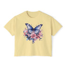 Butterfly Soul T-Shirt with symbolic transformation design | Inspirational butterfly tee for women and men embracing change | Wear your transformation with this spiritual butterfly shirt | Unisex butterfly graphic tee symbolizing growth and self-discovery | Soft cotton t-shirt featuring a meaningful butterfly soul print | Motivational butterfly shirt for personal growth and healing | Empowering butterfly soul tee for embracing new beginnings | Butterfly transformation shirt with artistic and spiritual meani