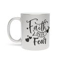 Faith Over Fear Mug – Christian Gift for Women | Inspirational Faith Mug – Metallic Coffee Cup Gift | Faith Over Fear Coffee Mug – Encouragement Gift Idea | Religious Mug with Quote – Faith Over Fear Drinkware | Motivational Coffee Cup – Faith Over Fear Design | Christian Metallic Mug – Uplifting Faith Gift | Faith Over Fear Ceramic Mug – Bible Verse Inspired Gift | Silver and Gold Faith Mug – Inspirational Drinkware | Faith Quote Mug – Gift for Spiritual Encouragement | Elegant Faith Mug – Positive Message