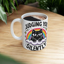 Mug - Cat Judging You Silently