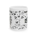 A floral touch for the best dad ever | Warm his heart with every sip | Elegant mug for a loving father | Dad’s daily dose of love | Perfect blend of style and sentiment | A Father’s Day gift he’ll treasure | Make his coffee moments special | Celebrate Dad with floral charm | Thoughtful and beautiful, just like Dad | A unique mug for a one-of-a-kind dad