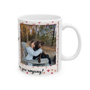 Personalized Pet Ceramic Mug - Custom Photo Coffee Cup, Dog Lover Gift, Cat Mom Mug, Unique Home Decor, Valentine's Day Present