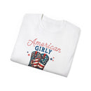 American Girly Cowboy Boot Tee – Cute Patriotic Country Shirt | Country Girl 4th of July Shirt – Cowboy Boot Graphic Tee | Patriotic Cowgirl T-Shirt – Red White & Boots | USA Cowgirl Shirt – Summer Country Festival Tee | Western Americana Tee – Cute Boots & Flag Design | Stars Stripes & Cowboy Boots Tee – Country Girl Style | Memorial Day Cowgirl Shirt – Fun & Festive Outfit | Southern Girl Patriotic Tee – American Boot Style | Cute Country Shirt for Women – Cowboy Boot Edition | Summer Rodeo Tee – Patrioti