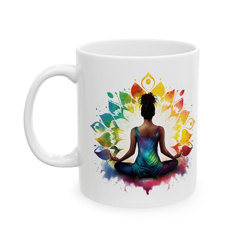 Sacred Silence Mug  Strength in Stillness