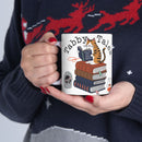 Whimsical Cat Tales Ceramic Mug | Perfect Gift for Cat Lovers, Bookworms, Coffee Enthusiasts, Home & Office Decor, Animal-Themed Gift