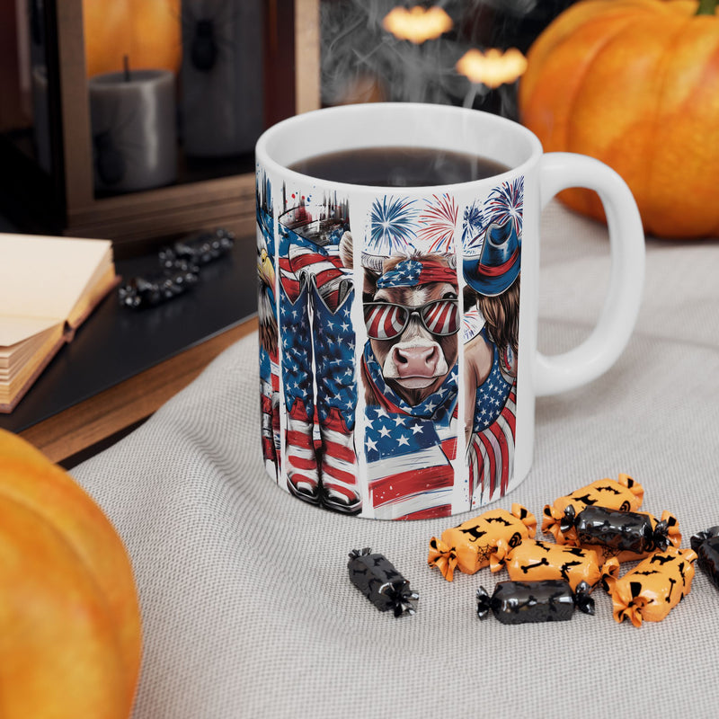Patriotic Coffee Mug – 4th of July Celebration Cup | Independence Day Mug – Red White & Blue Design | USA Flag Mug – Patriotic Ceramic Coffee Cup | Stars and Stripes Mug – July 4th Drinkware | American Pride Mug – Holiday Coffee Cup | 4th of July Coffee Mug – USA Celebration Style | Freedom Mug – Patriotic Gift for America Lovers | Red White Blue Mug – Independence Day Decor | American Spirit Mug – Festive July 4th Cup | Patriotic Drinkware – Ceramic Mug for Celebrations 